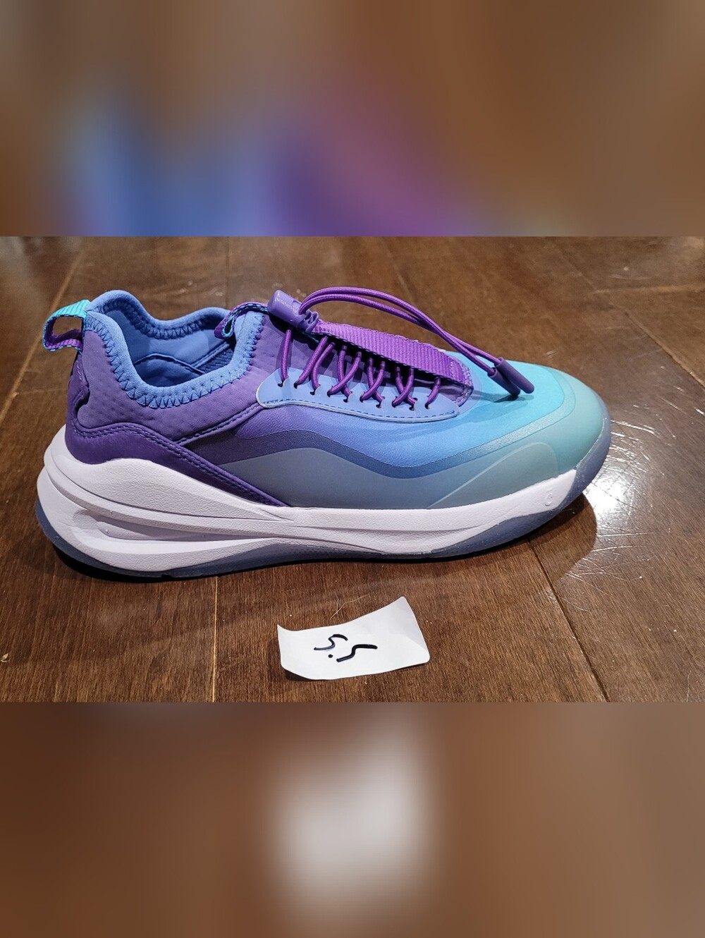 Clove Women's Aurora Gradient Purple & Blue Athletic Sneaker